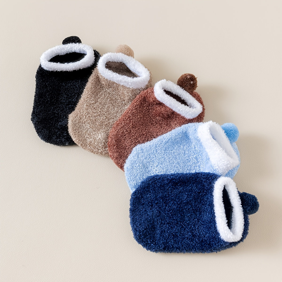 Lot 5 chaussettes antidérapantes