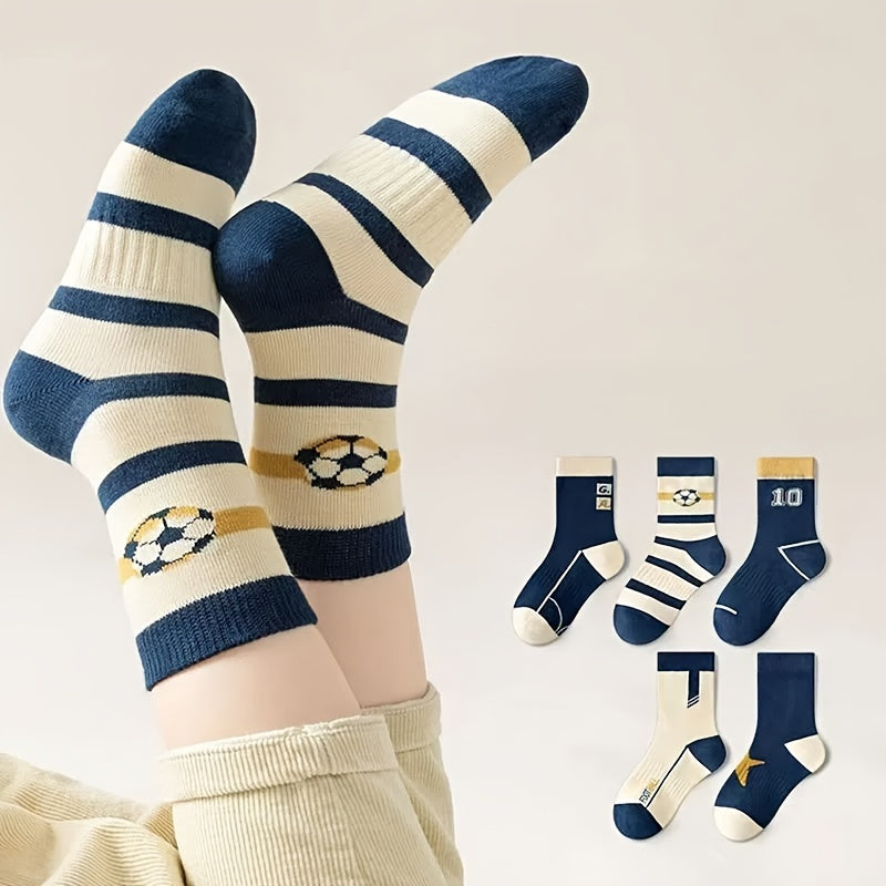 Lot 5 chaussettes football