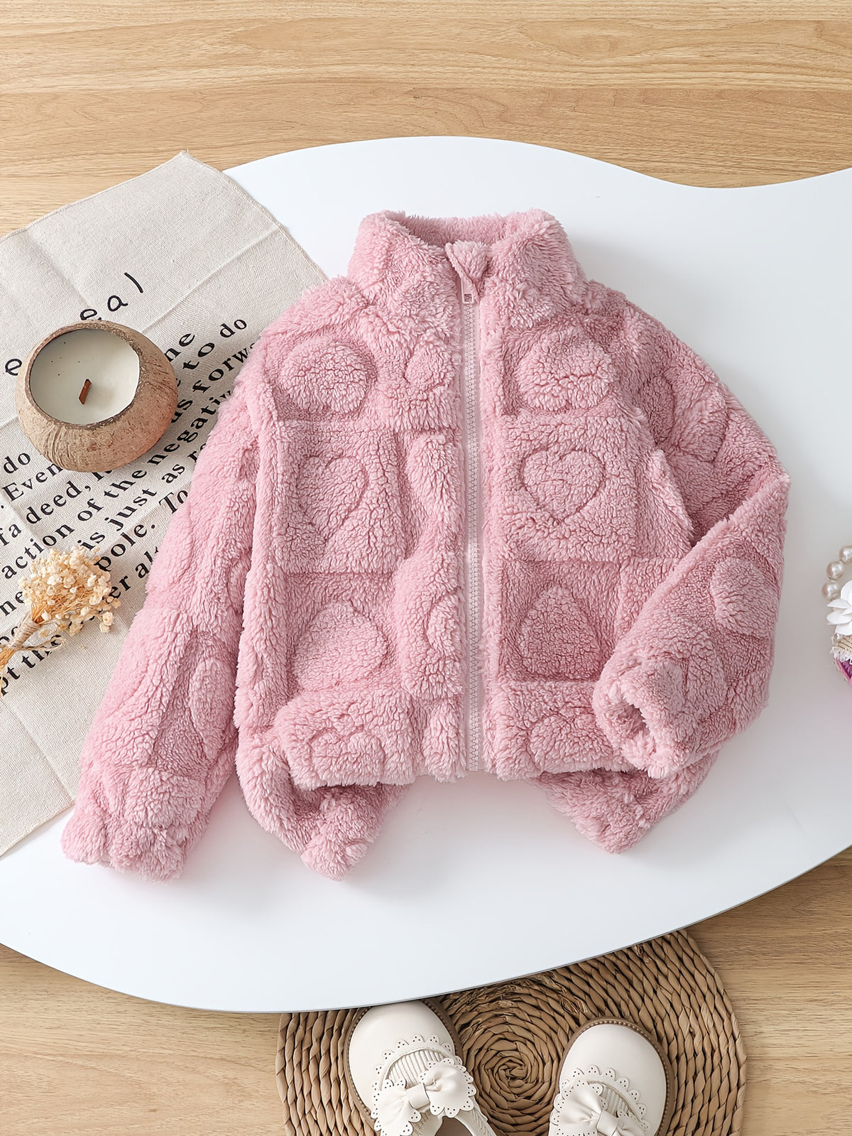 Veste Cœur Jacquard