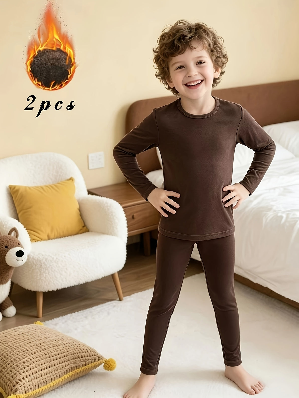 Ensemble velours bébé