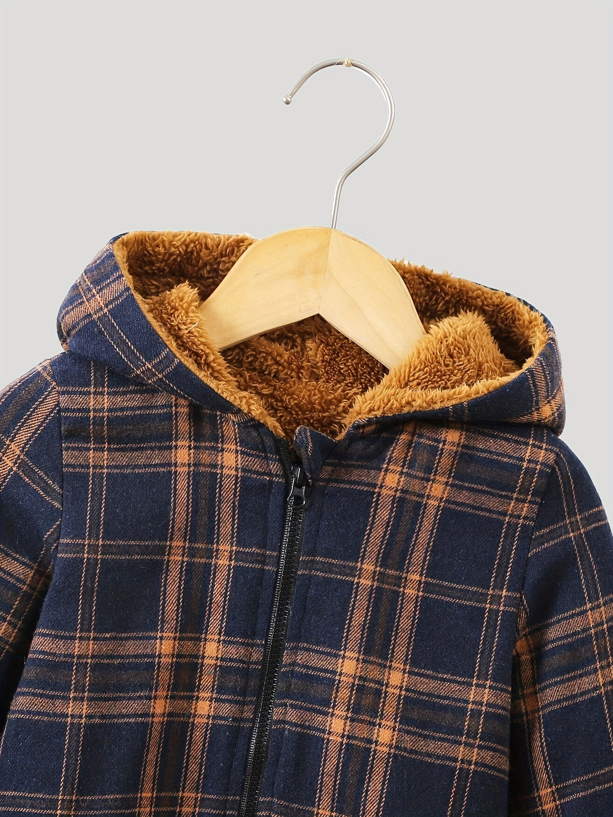 Veste Carreaux Polaire