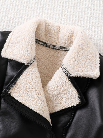 Veste velours fille