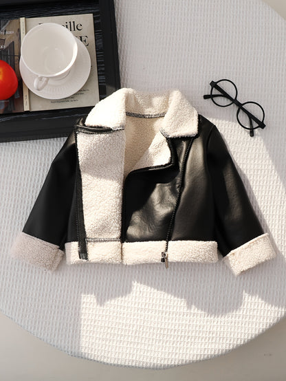 Veste velours fille