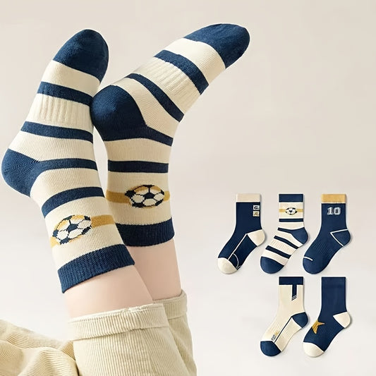Lot 5 chaussettes football