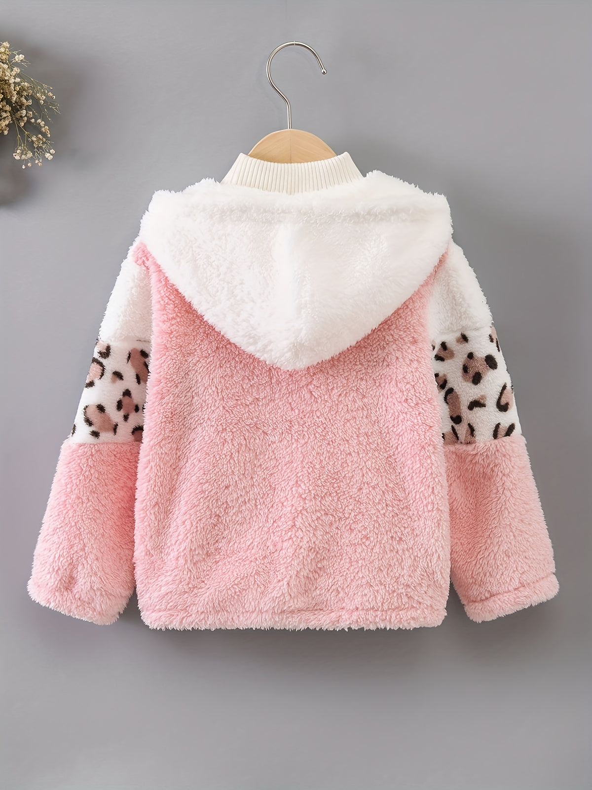 Gilet Peluche Léopard