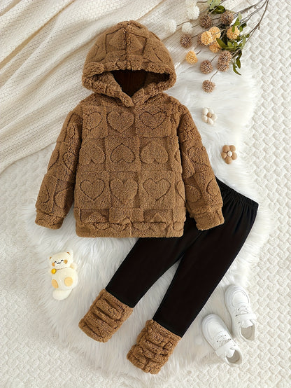 Ensemble peluche fille