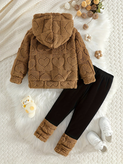 Ensemble peluche fille
