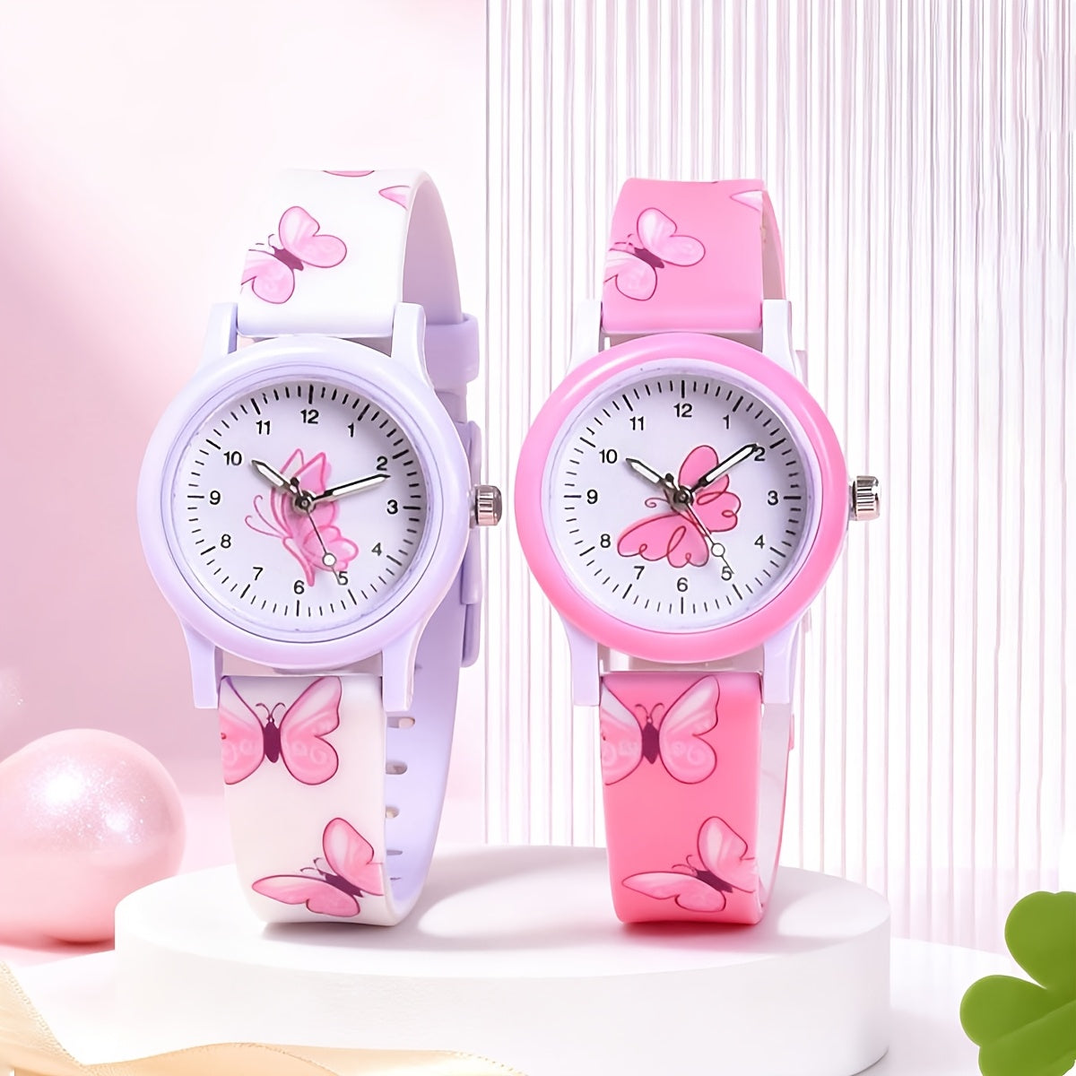 Lot 2 montres papillon