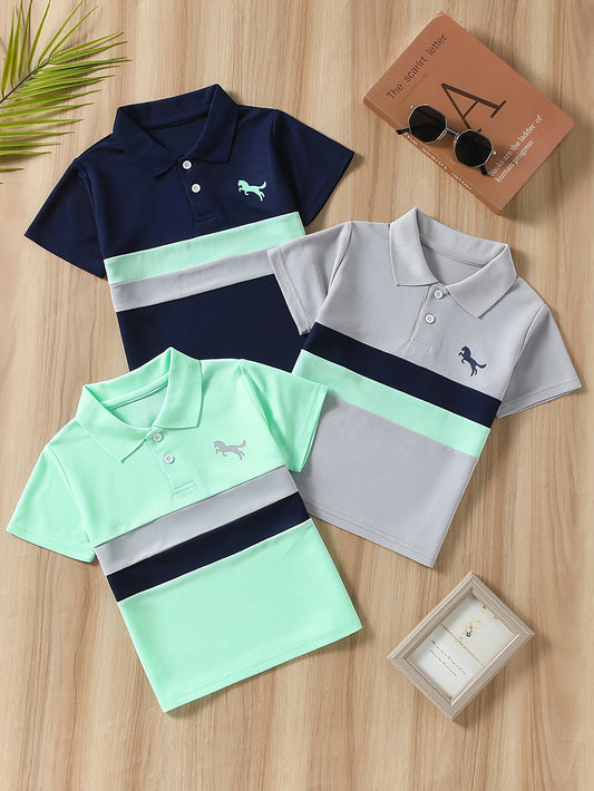 Lot 3 t-shirts rayés