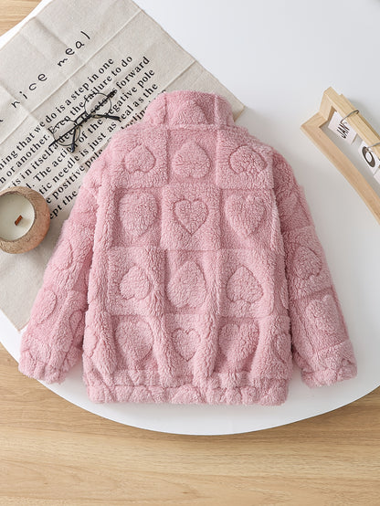 Veste Cœur Jacquard
