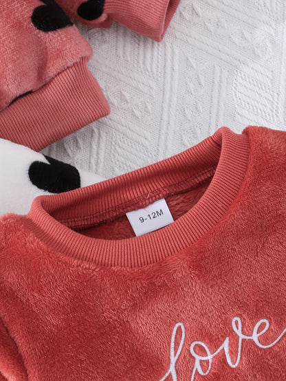 Lot 3 Sweats Cœur