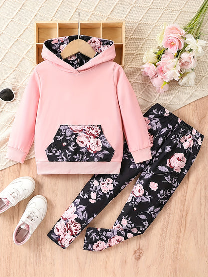Ensemble capuche legging fille